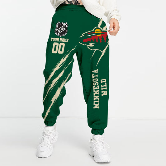 Unisex Adult NHL New Personalized Long Pants