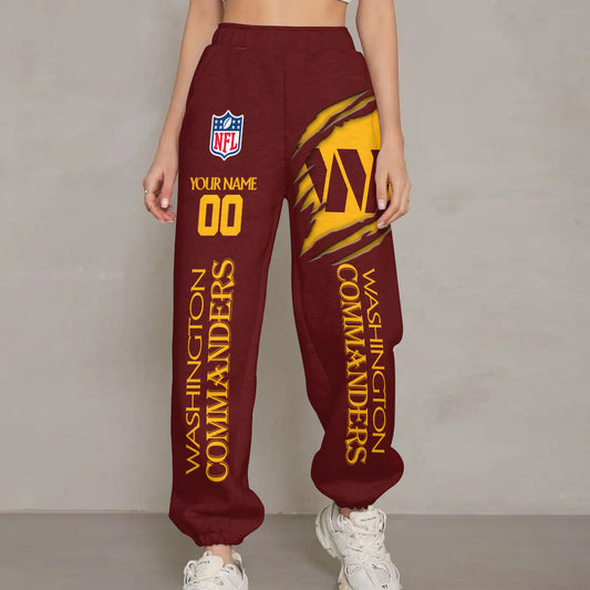 Unisex Adult NHL New Personalized Long Pants