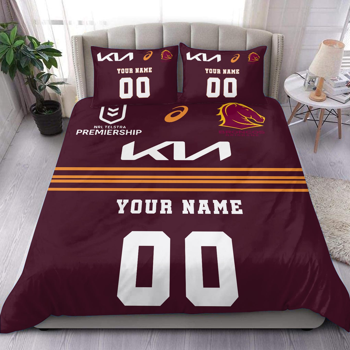 LIMITED EDITION - NEW 01 BBC CUSTOMIZED HOME KITS BEDDING SET