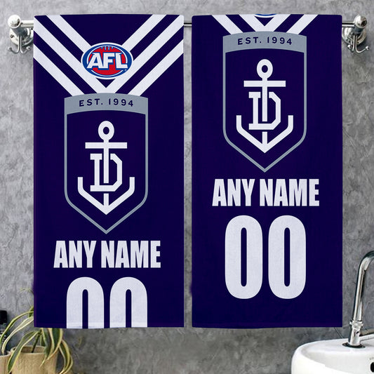 AFL 2025 Home Kit Bathroom, Beach Towel