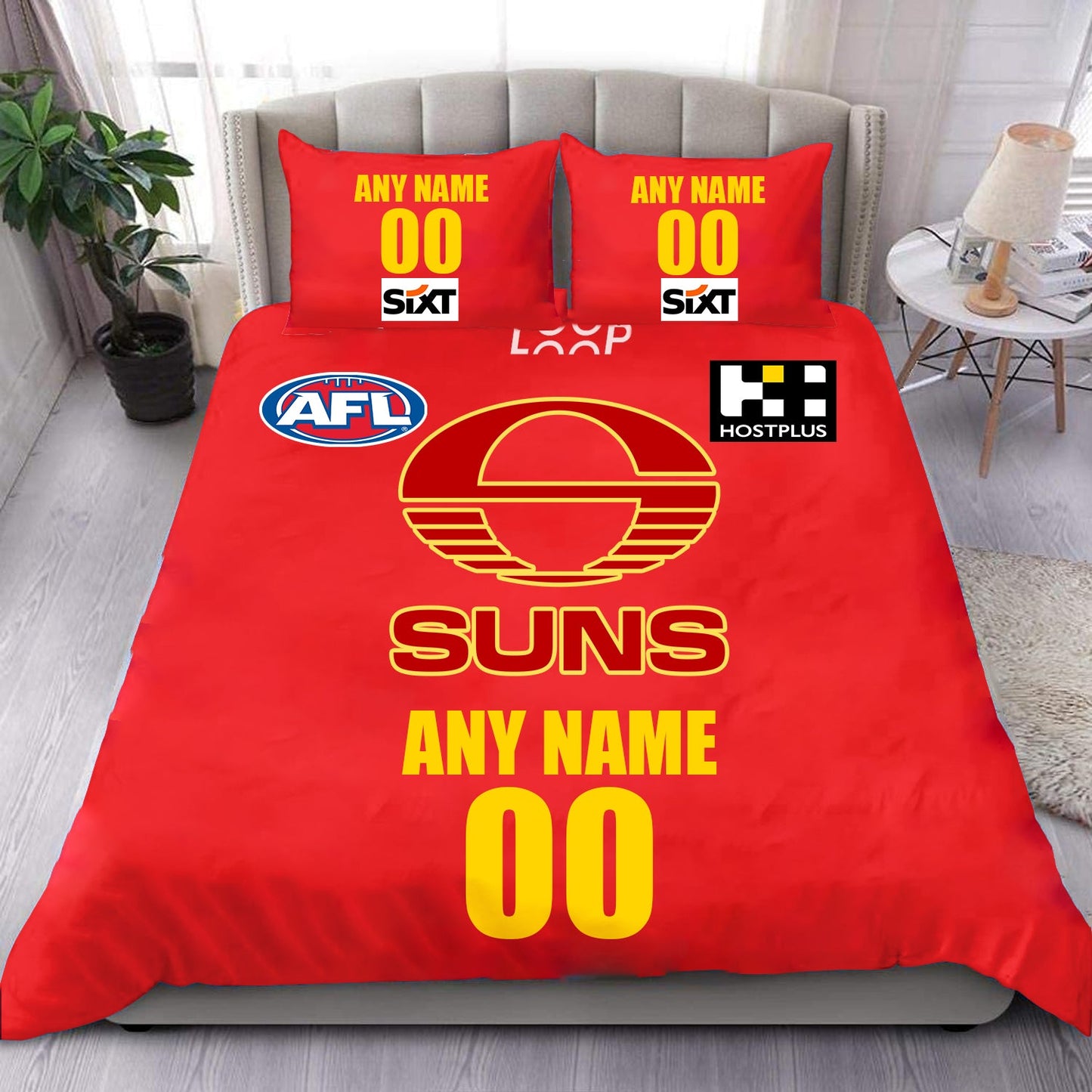 LIMITED EDITION - NEW 18 GCS CUSTOMIZED HOME KITS BEDDING SET