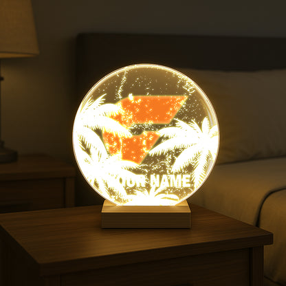 AFL 2025 Circular Acrylic LED Night Light