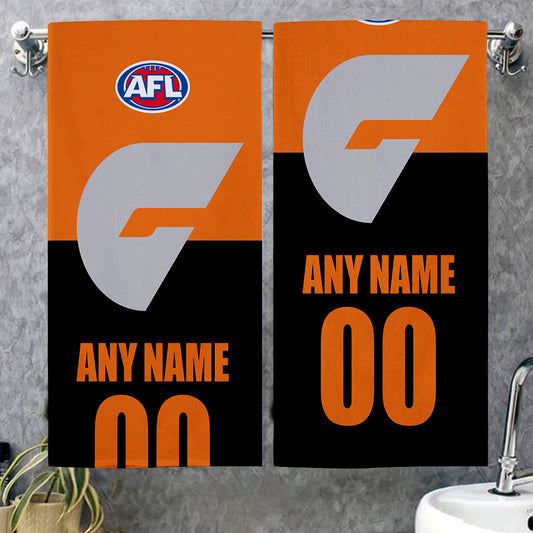 AFL 2025 Home Kit Bathroom, Beach Towel