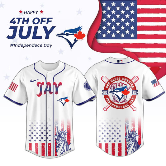 Toronto Blue Jays Independence Day Baseball Jersey
