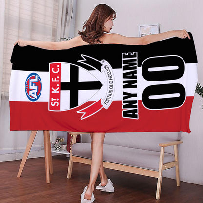 AFL 2025 Home Kit Bathroom, Beach Towel