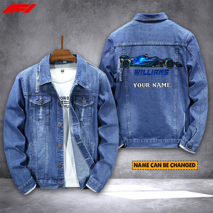 F1 Formula 2025 Denim Jacket