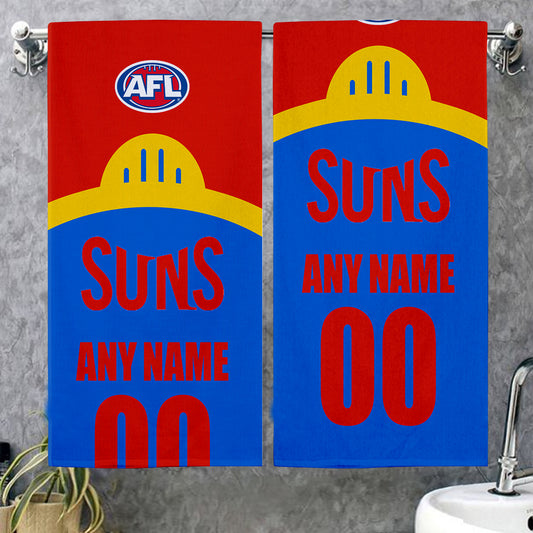 AFL 2025 Home Kit Bathroom, Beach Towel