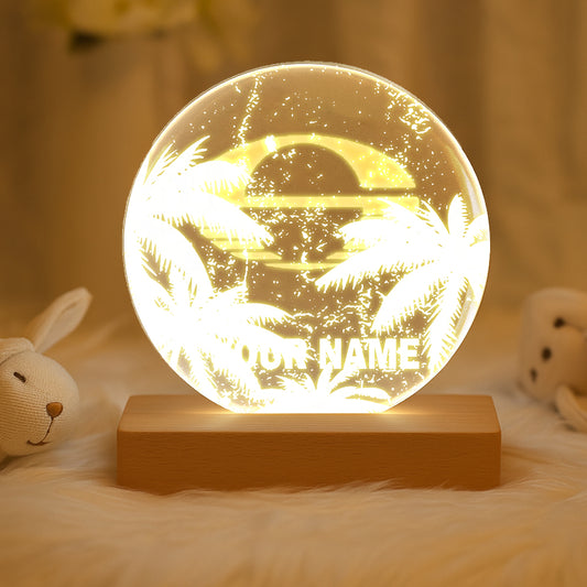 AFL 2025 Circular Acrylic LED Night Light