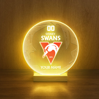 AFL 2025 Circular Acrylic LED Night Light