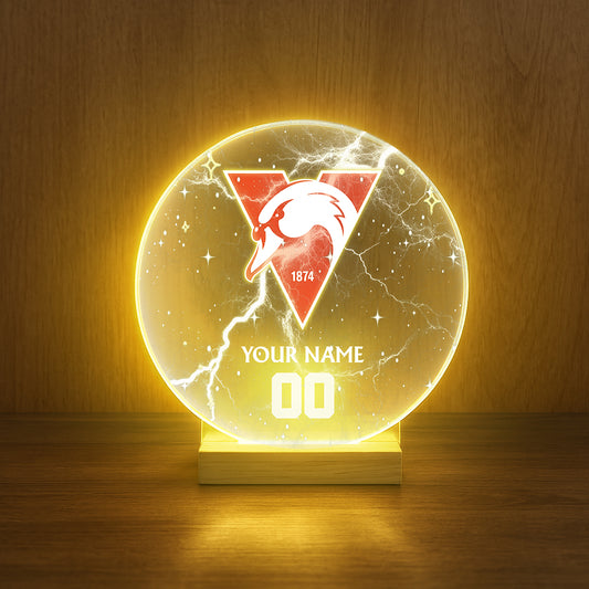 AFL 2025 Circular Acrylic LED Night Light