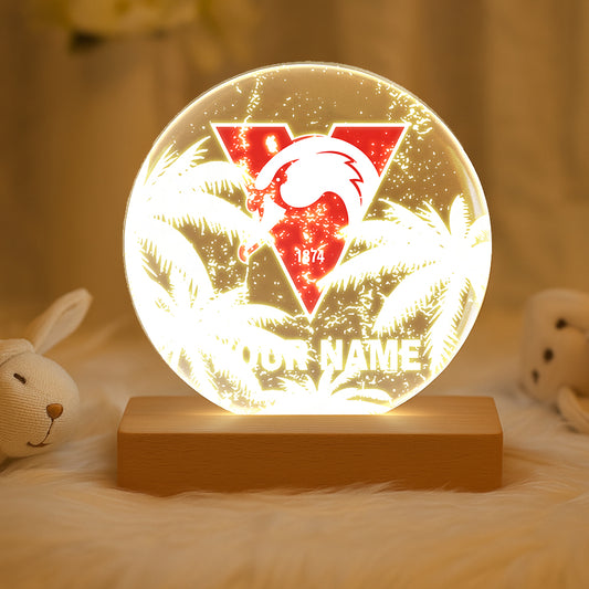 AFL 2025 Circular Acrylic LED Night Light